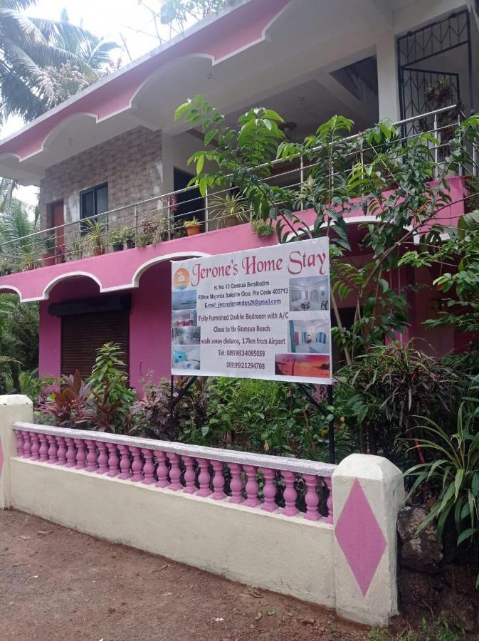 Jerone'S Home Stay Majorda Extérieur photo